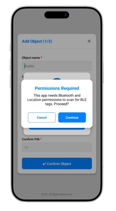 Permission Screen 1